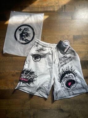 Hellstar records white shirt Size L